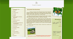 Desktop Screenshot of gorczanskipark.pl