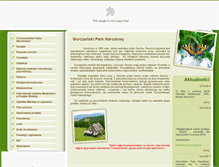 Tablet Screenshot of gorczanskipark.pl